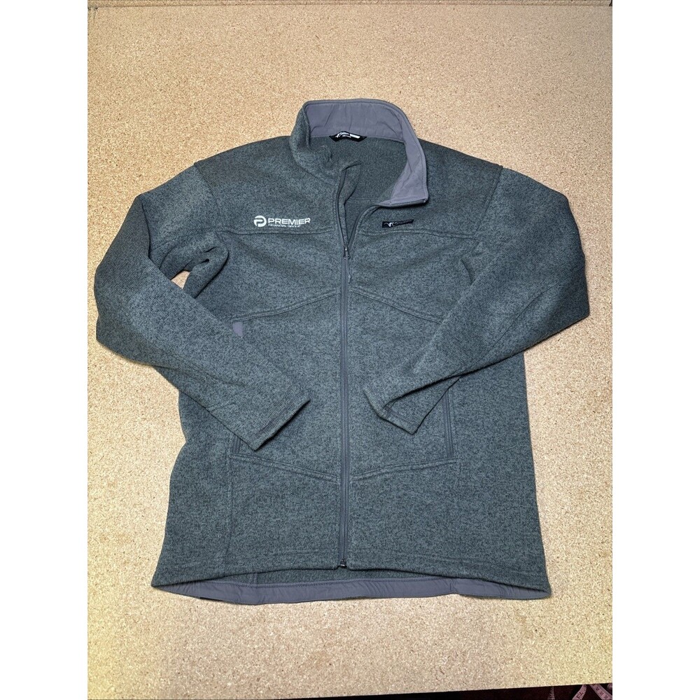 Stone Glacier Zenith Fleece Men’s Large Green Gray Embroidery J1